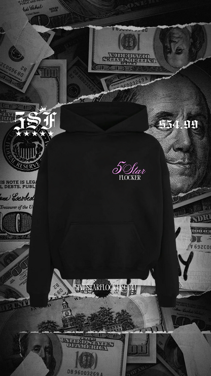 “CHASE A BAG” PINK HOODIE